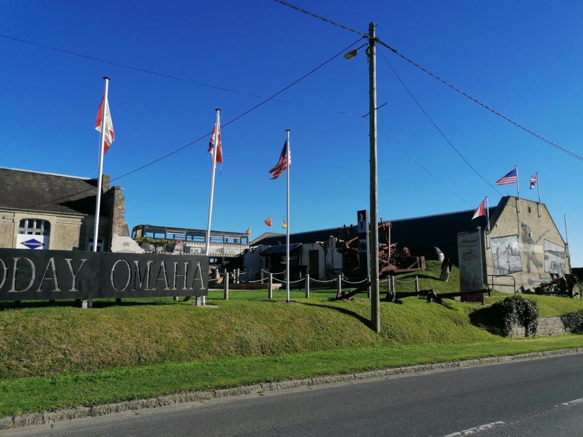 La Brise Marine Maison Renovee Cour Fermee Et Terrasse 800 M Plage Omaha Beach Avec Table De Ping Pong Proche Port En Bessin Vierville-sur-Mer Eksteriør billede